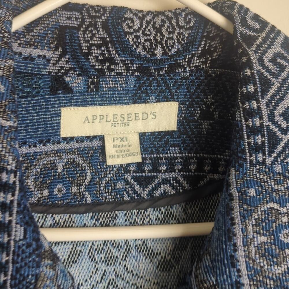 American Vintage Tapestry Patchwork Print Jacket … - image 2